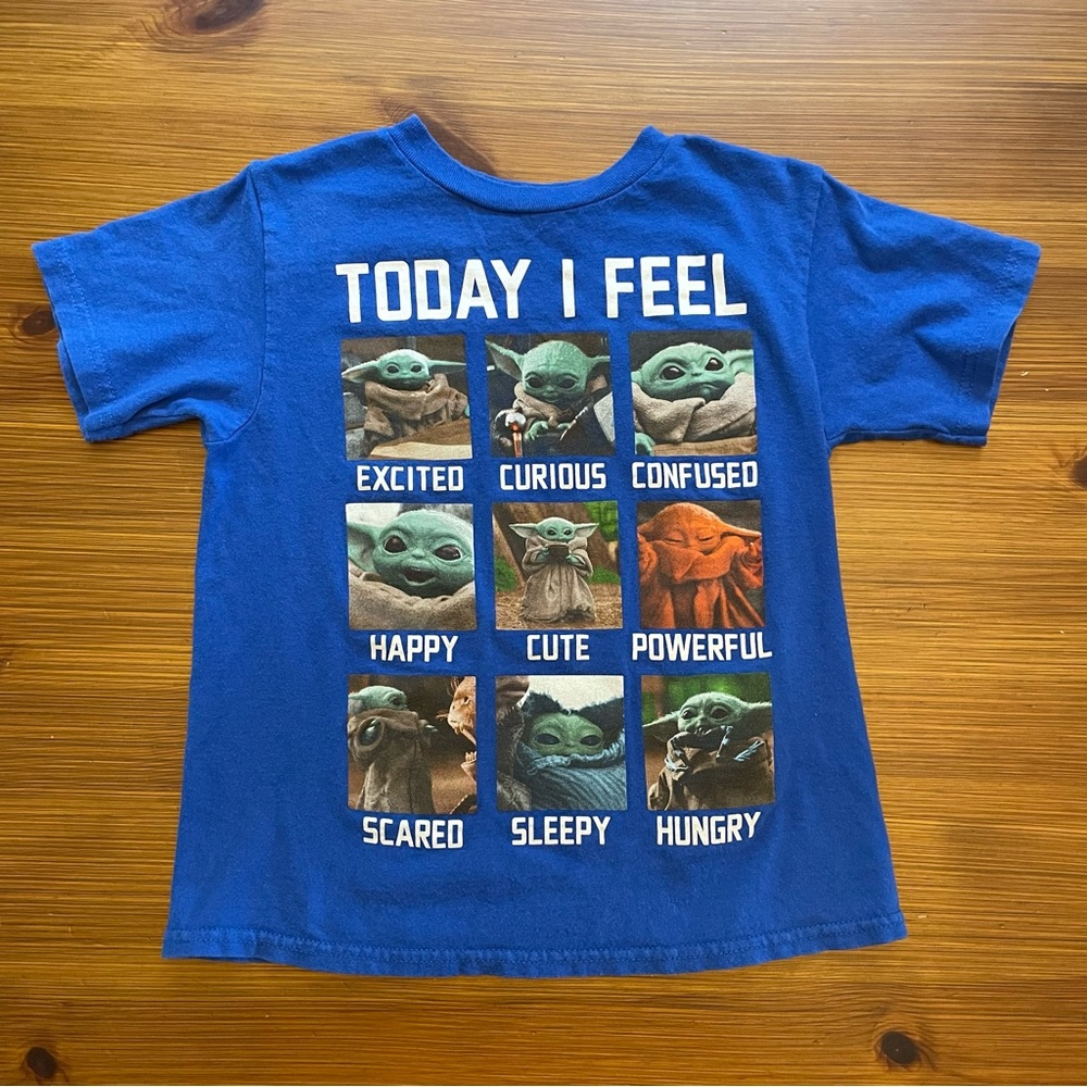4/$13 The Mandalorian Baby Yoga Star Wars Shirt - Size XS 4/5